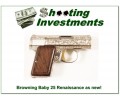 [SOLD] Browning Baby 25 64 Belgium Renaissance Mint!